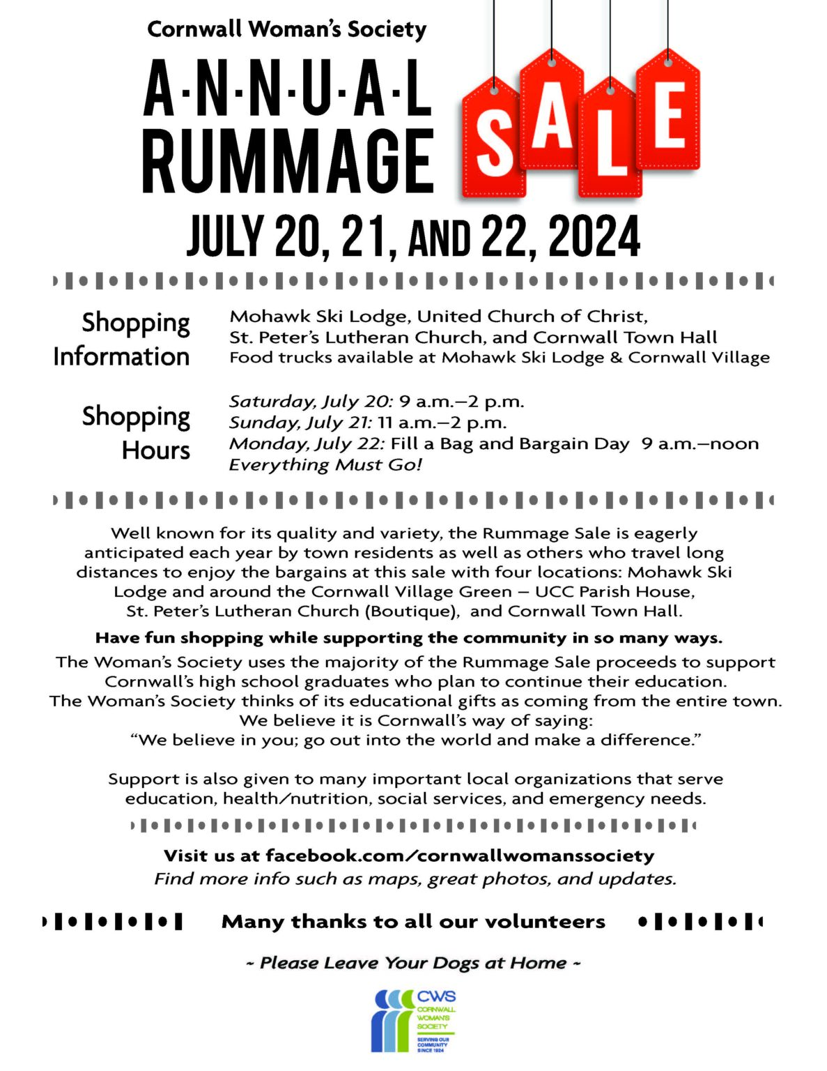 Cornwall Rummage Sale Cornwall CT